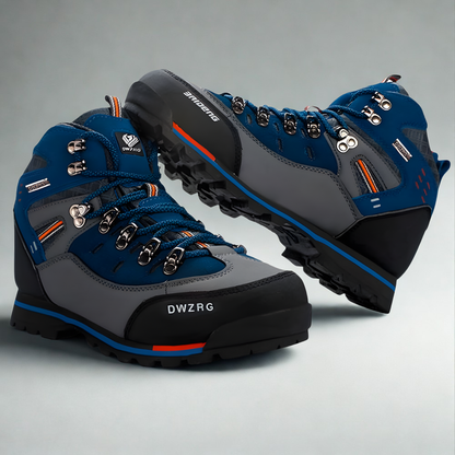 Men's Insulated Mountain Work Boots - Waterproof Shoes