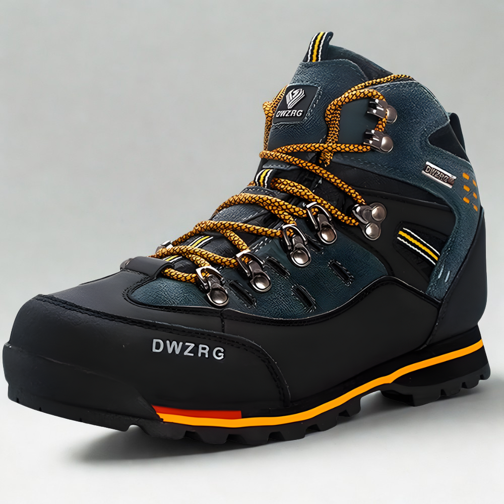 Men's Insulated Mountain Work Boots - Waterproof Shoes