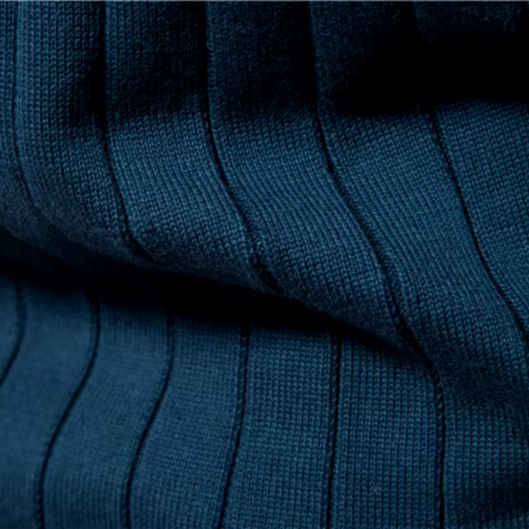 Men’s Knitted Zip Cardigan | Warm Casual Long Sleeve Jacket