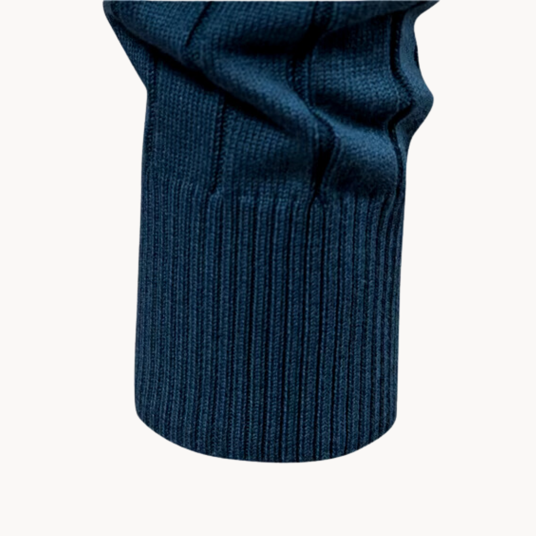 Men’s Knitted Zip Cardigan | Warm Casual Long Sleeve Jacket