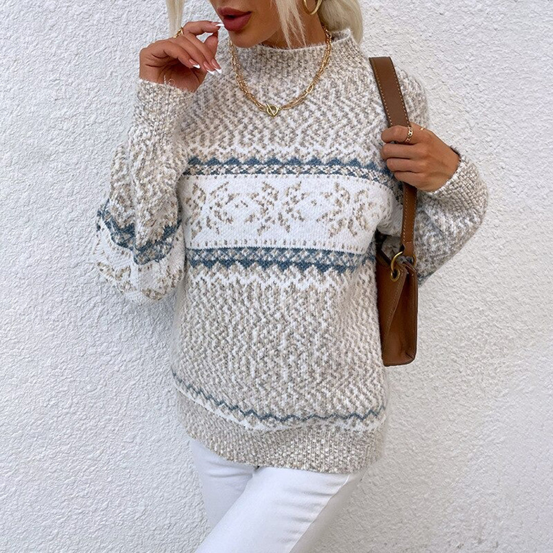 Vintage-Winterpullover für Damen - Image 4