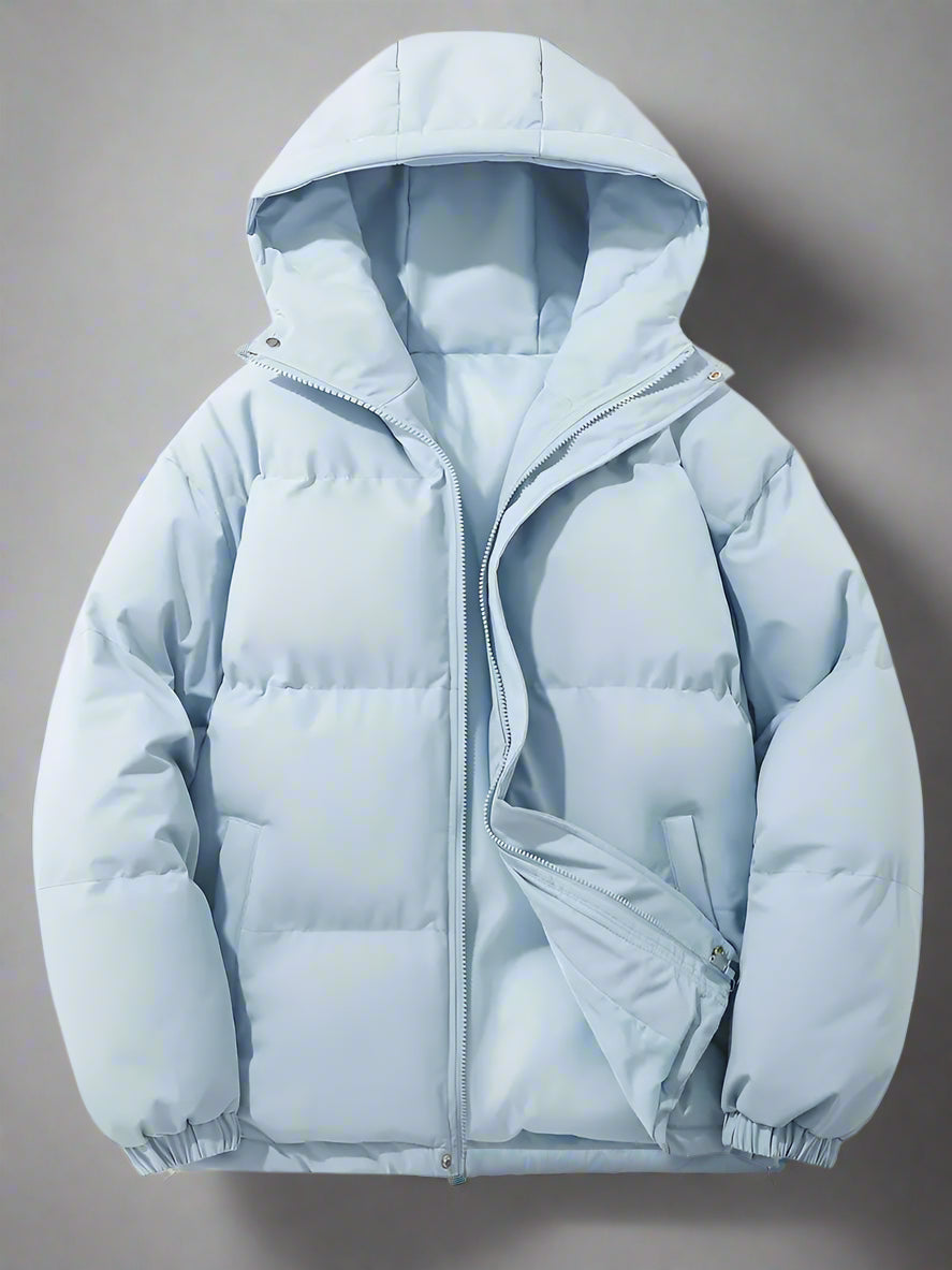 Warm Waterproof Hooded Winter Coat for Women - Image 4