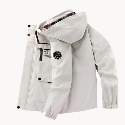 Men’s Waterproof Hooded Winter Parka Jacket | Warm Utility
