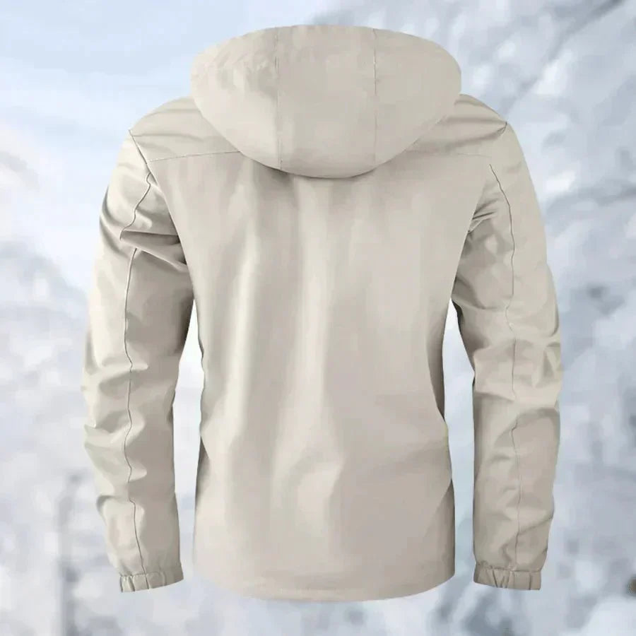 Men’s Waterproof Hooded Winter Parka Jacket | Warm Utility