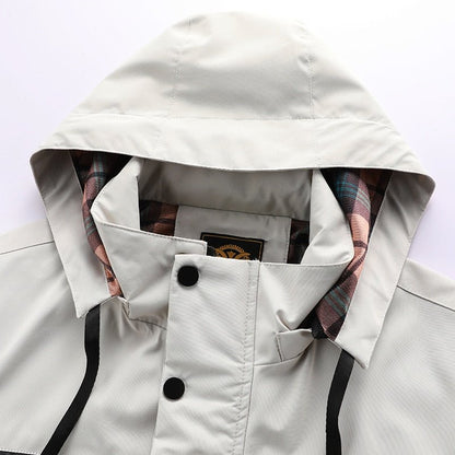 Men’s Waterproof Hooded Winter Parka Jacket | Warm Utility