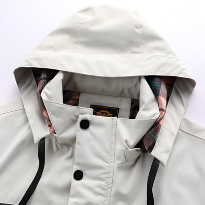 Men’s Warm Waterproof Winter Jacket | Hooded Padded Parka