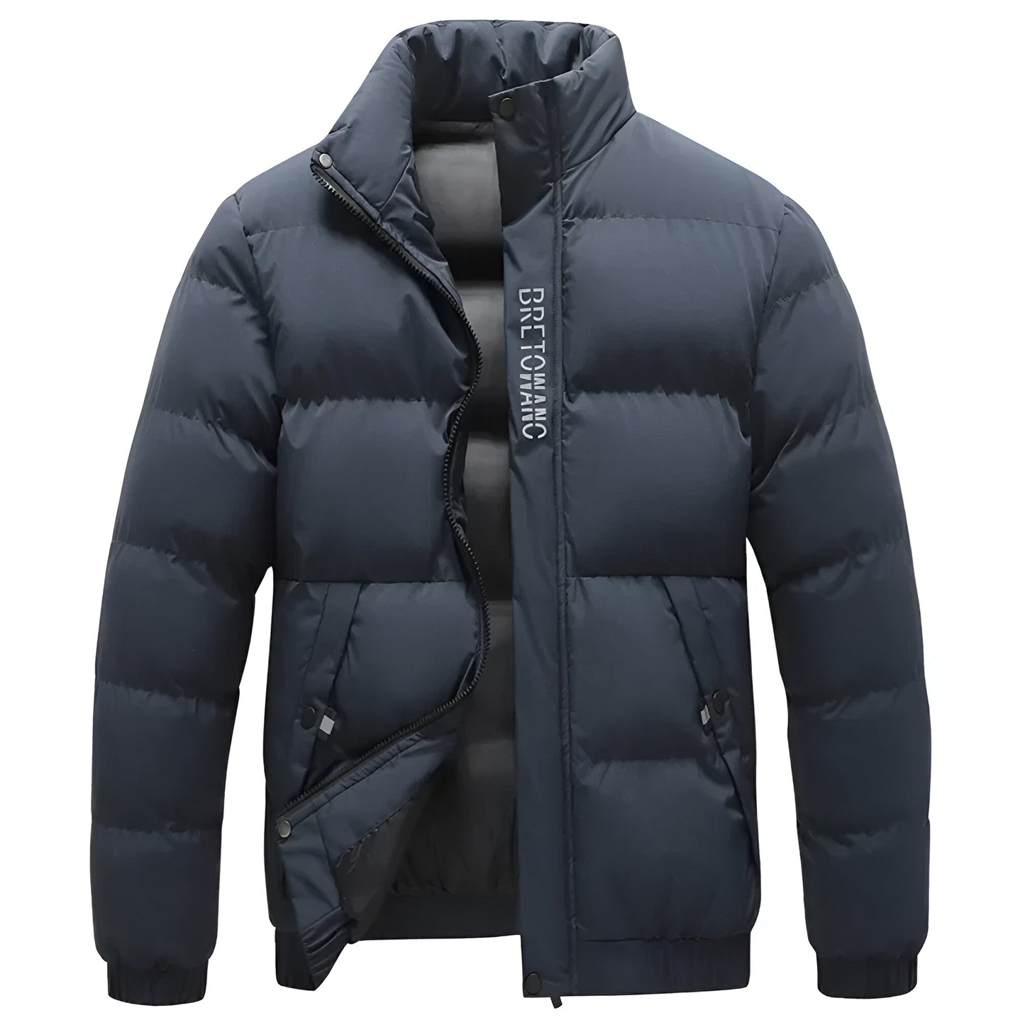 Men’s Quilted Puffer Jacket | Warm Winter Coat
