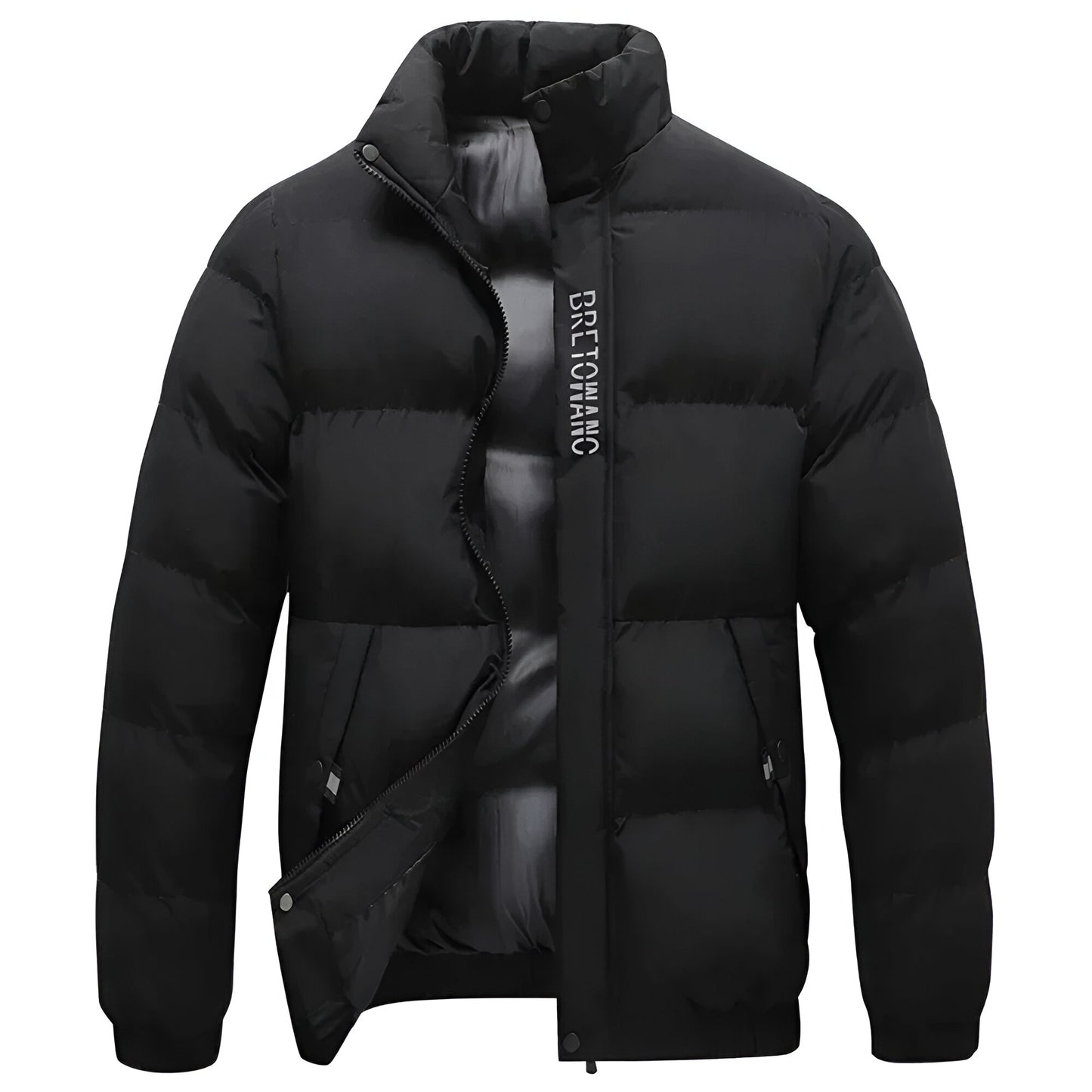 Men’s Quilted Puffer Jacket | Warm Winter Coat