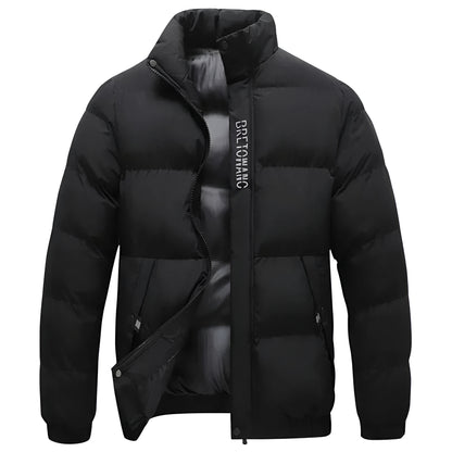Men’s Quilted Puffer Jacket | Warm Winter Coat