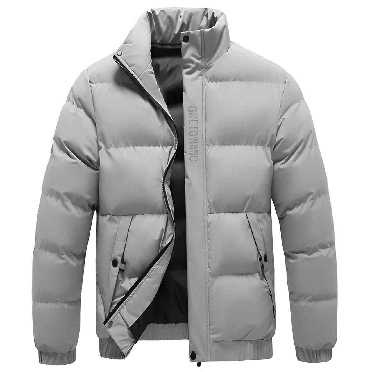 Men’s Quilted Puffer Jacket | Warm Winter Coat