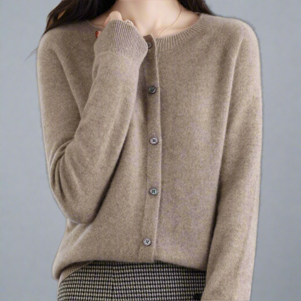 WW Damen Rundhals Cardigan Pullover - Image 10